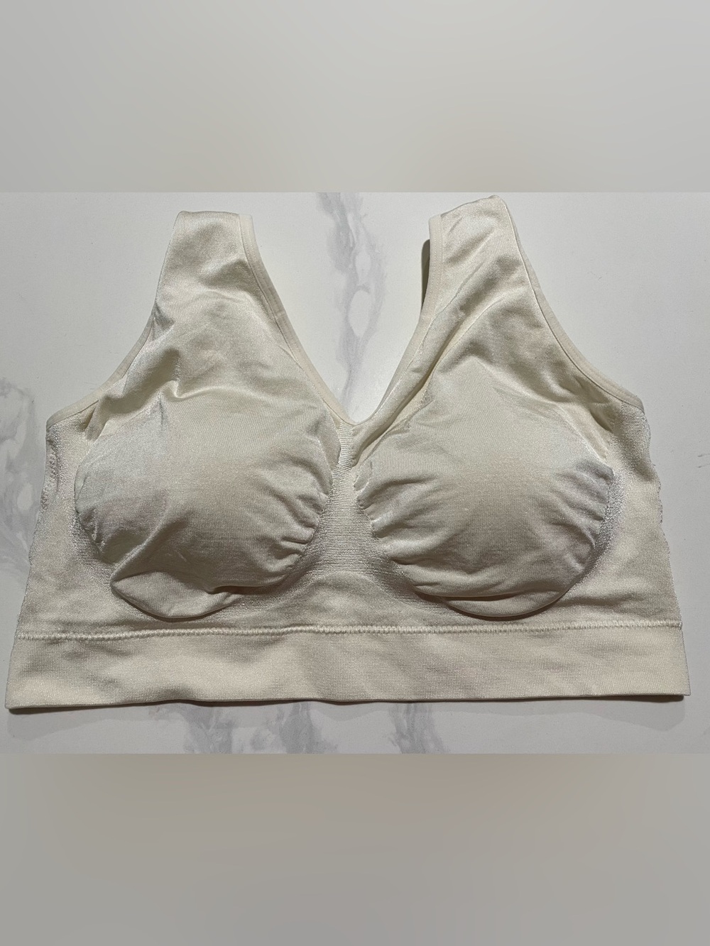 Truekind Daily Comfort Wireless Shaper Bra Ivory 2XL